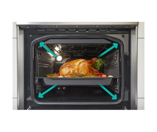 Gorenje, 11 funktsiooni, 71 L, laius 60 cm, beež - Keraamiline pliit