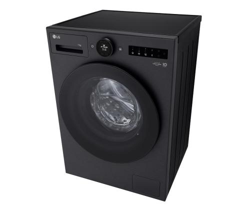 LG TurboWash 360˚, 11 kg, sügavus 55 cm, 1400 p/min, mattmust - Eestlaetav pesumasin