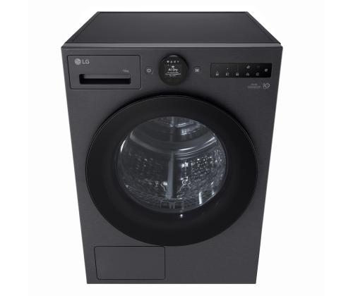 LG, Soojuspump, 10 kg, sügavus 66 cm, mattmust - Pesukuivati