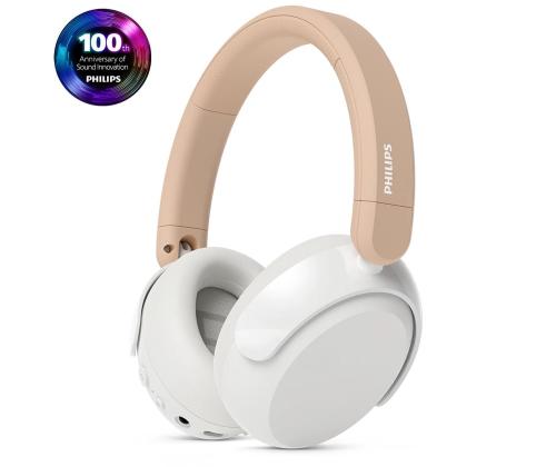 Philips TAK5500, active noise-cancelling, valge - Juhtmevabad laste kõrvaklapid