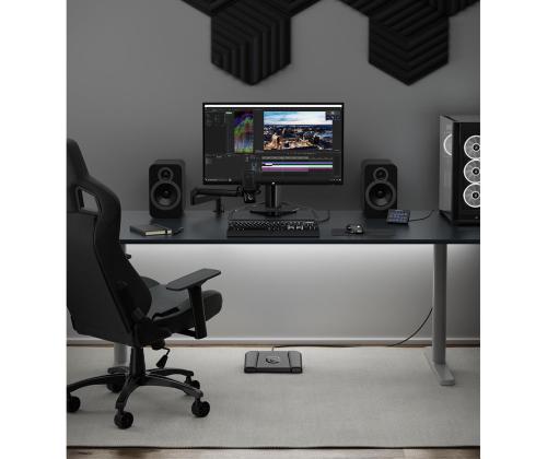 Elgato Stream Deck Foot Pedal, must - Jalapedaal