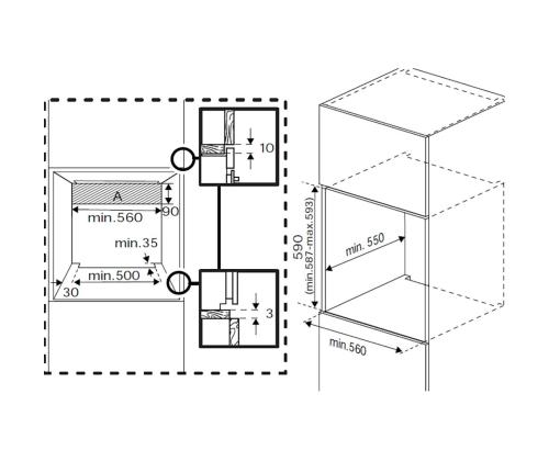 Beko, Beyond, katalüütiline tagasein, 72 L, valge - Integreeritav ahi
