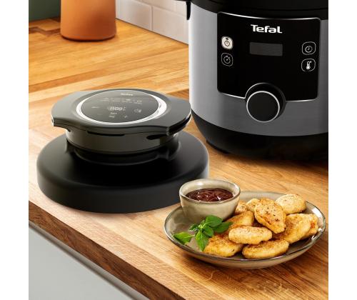 Tefal Turbo Cuisine & Fry, 1200 W, must - Multi- ja survekeetja