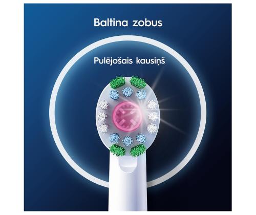 Braun Oral-B Pro 3D White, 2 tk, valge - Varuharjad