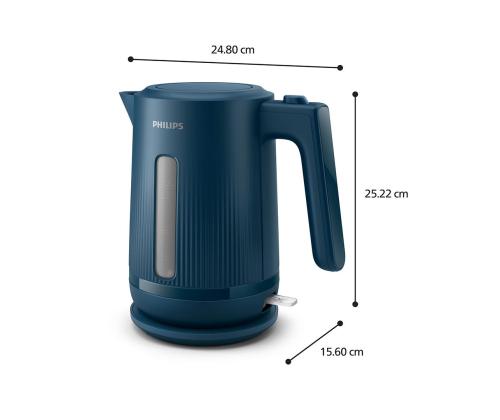 Philips 3000 Seeria, 1.7 L, sinine - Veekeetja