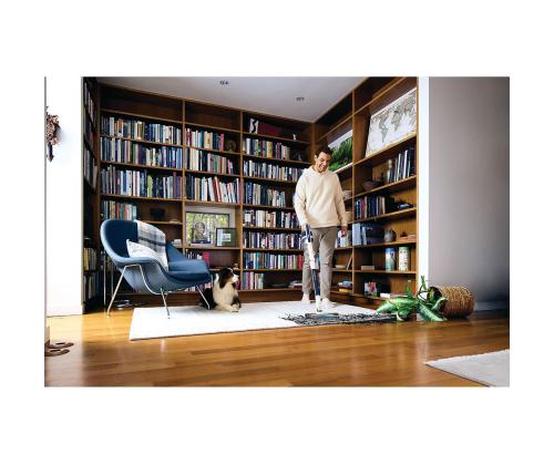 Shark PowerPro, sinine/valge - Varstolmuimeja