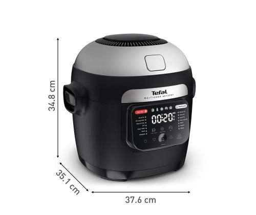 Tefal Actifry, 6 L, 1334 W, must - Multikeetja ja kuumaõhufritüür