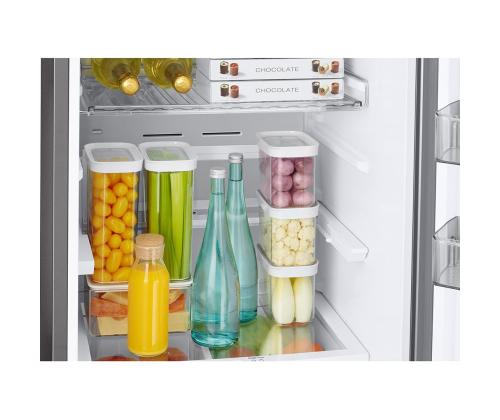 Samsung BeSpoke 387 L, kõrgus 203 cm, roostevaba teras - Külmik