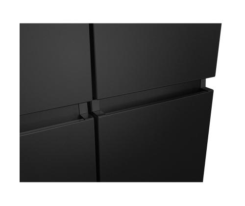 Hisense, Total No Frost, 609 L, kõrgus 179 cm, must - SBS-Külmik