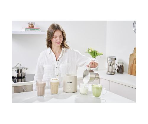 Severin Spuma Lite, 0.4 L, beež - Piimavahustaja (induktsioon)