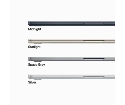 Apple MacBook Air 15" (2023), M2 8C/10C, 16 GB, 1 TB, RUS, hall - Sülearvuti