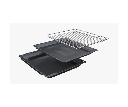 Bosch, Seeria 8, pürolüütiline puhastus, 71 L, must - Integreeritav ahi