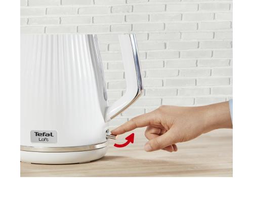 Tefal Loft, 1,7 L, valge - Veekeetja
