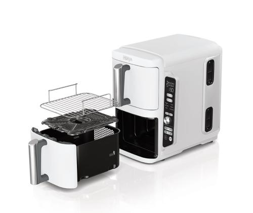 Ninja Double Stack XL 9.5L, 2470 W, valge - Kuumaõhufritüür