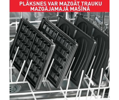 Tefal Snack Collection, 700 W, roostevaba teras - Võileivagrill vahetatavate plaatidega