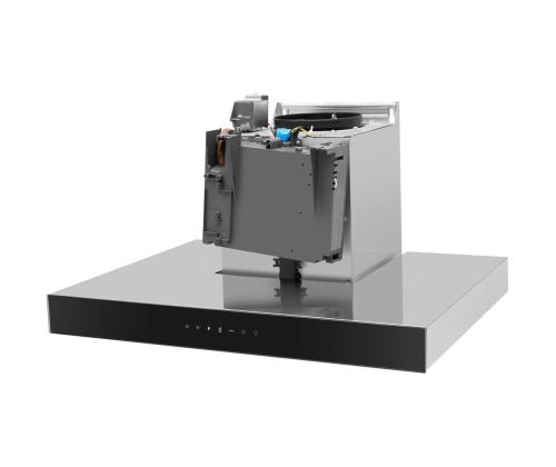 Whirlpool, 730 m³/h, laius 59,8 cm, roostevaba teras - Õhupuhasti