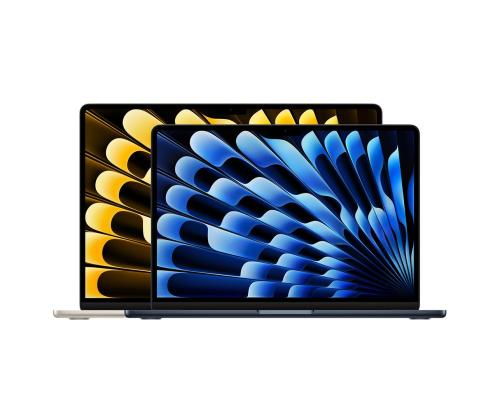 Apple MacBook Air 15" (2023), M2 8C/10C, 16 GB, 1 TB, RUS, hall - Sülearvuti