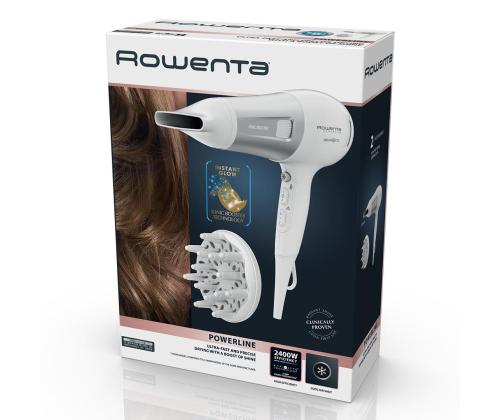 Rowenta Powerline, 2100 W, valge - Föön