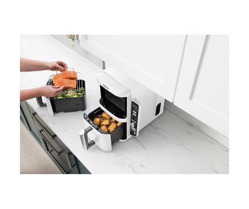 Ninja Double Stack XL 9.5L, 2470 W, valge - Kuumaõhufritüür