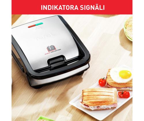 Tefal Snack Collection, 700 W, roostevaba teras - Võileivagrill vahetatavate plaatidega