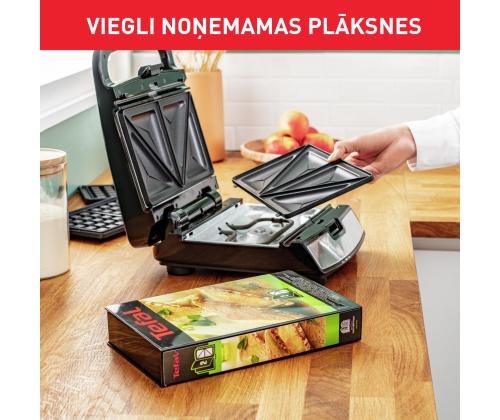 Tefal Snack Collection, 700 W, roostevaba teras - Võileivagrill vahetatavate plaatidega