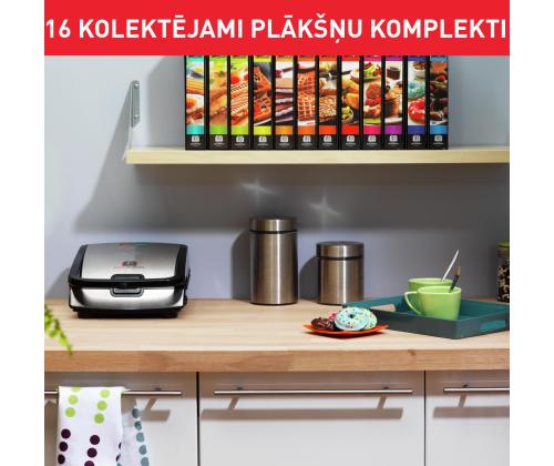 Tefal Snack Collection, 700 W, roostevaba teras - Võileivagrill vahetatavate plaatidega