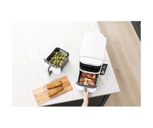 Ninja Double Stack XL 9.5L, 2470 W, valge - Kuumaõhufritüür