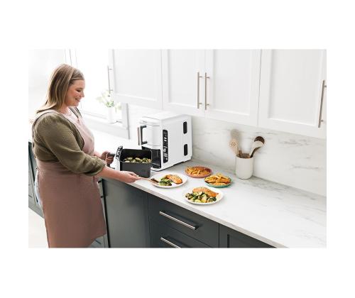 Ninja Double Stack XL 9.5L, 2470 W, valge - Kuumaõhufritüür