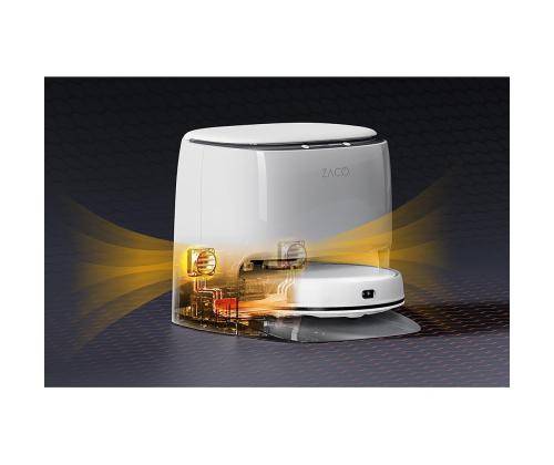 Zaco, M1s, märg- ja kuivpuhastus, valge - Robottolmuimeja