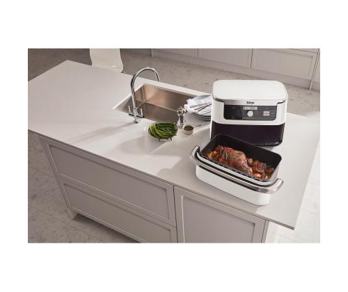 Ninja Foodi FlexDrawer Dual, 10.4 L, 2470 W, valge - Kuumaõhufritüür