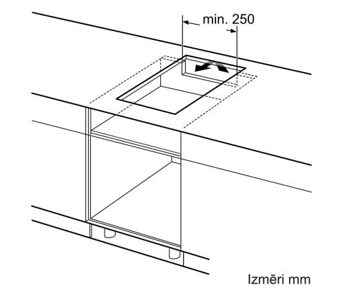 Bosch seeria 6 Domino, laius 30,6 cm, terasraamiga, must - Integreeritav induktsioonpliidiplaat