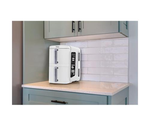 Ninja Double Stack XL 9.5L, 2470 W, valge - Kuumaõhufritüür