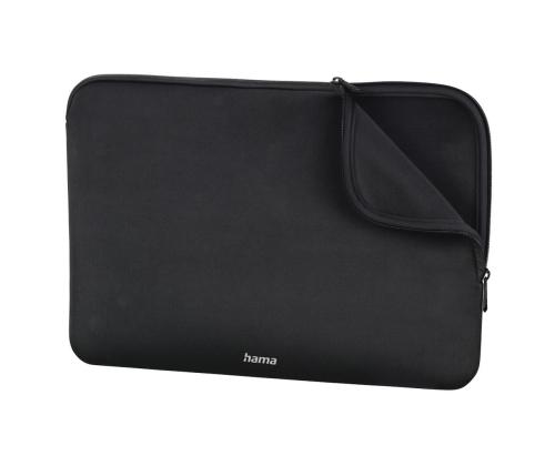 Hama Neoprene, 17,3'', must - Sülearvutikate