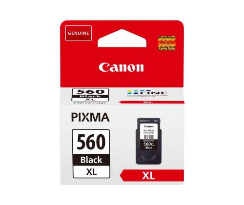Canon PG-560XL, must - Tindikassett