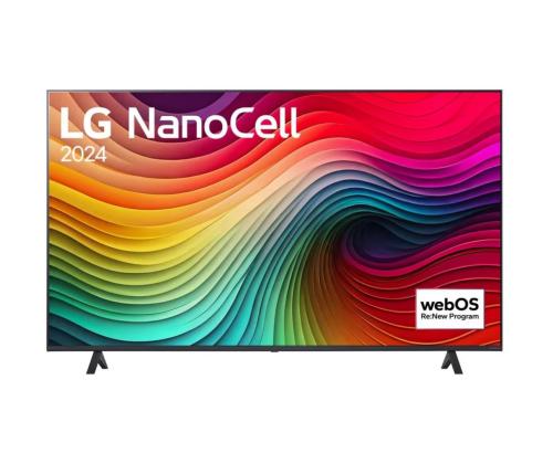 LG NANO82, 50", 4K UHD, LED LCD, NanoCell, must - Teler
