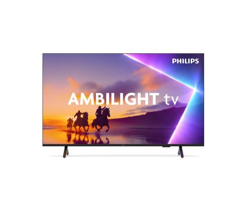 Philips PUS8510, 50'', 4K UHD, QLED, must - Teler