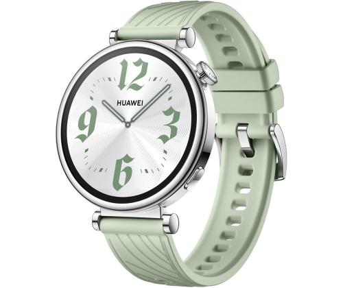 Huawei Watch GT4, 41 mm, hõbe/roheline - Nutikell