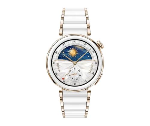 Huawei GT5 Pro, 42 mm, keraamiline, valge - Nutikell