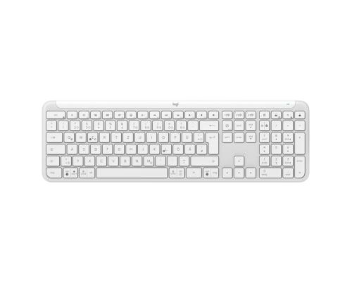 Logitech Signature Slim K950, US, valge - Juhtmevaba klaviatuur