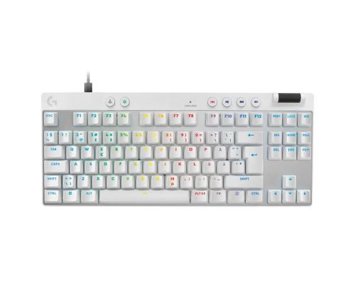 Logitech Pro X TKL Rapid, SWE, valge - Klaviatuur