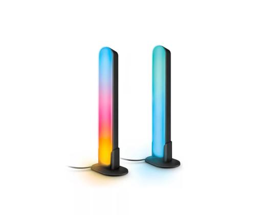 Wiz Gradient Light Bars, RGBIC, Bluetooth, Matter, must - Nutivalgusti