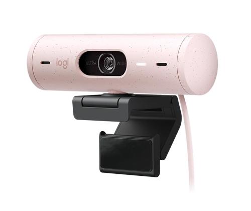 Logitech Brio 500, FHD, roosa - Veebikaamera