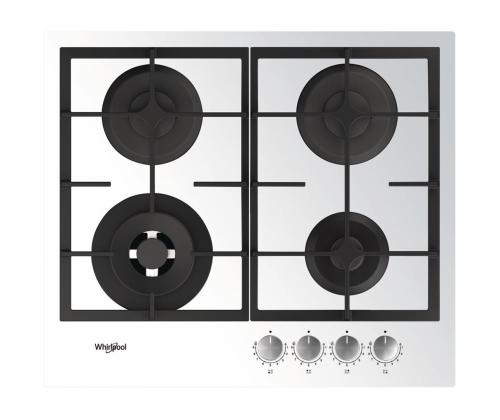 Whirlpool, toplettsoon, laius 59 cm, valge - Integreeritav gaasipliidiplaat