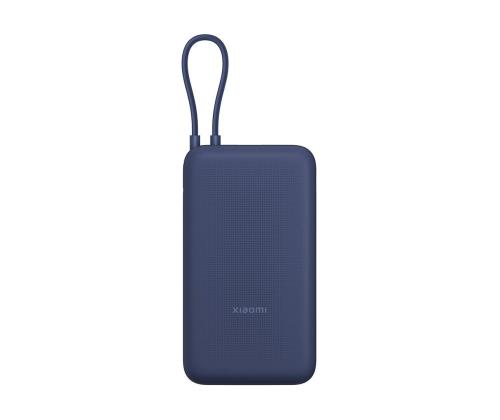 Xiaomi 33W Power Bank, 20000 mAh, integreeritud kaabel, sinine - Akupank