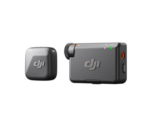 Dji Mic Mini, 1 TX + 1 RX, must - Juhtmevaba mikrofon