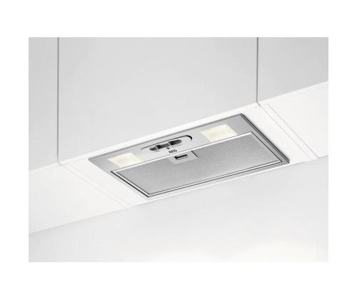 AEG, 330 m³/h, laius 52 cm, hall - Integreeritav õhupuhasti