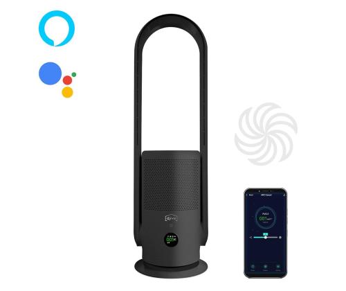 Djive Flowmate ARC Casual 2in1, tumehall - Ventilaator ja õhupuhasti