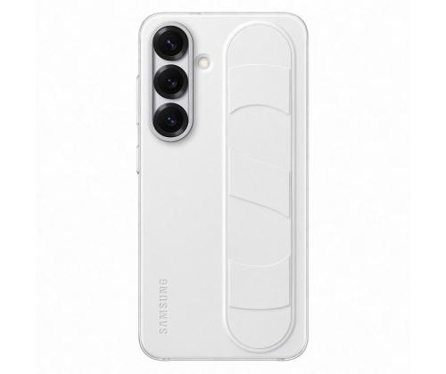 Samsung Standing Grip Case, Galaxy S25, valge - Ümbris