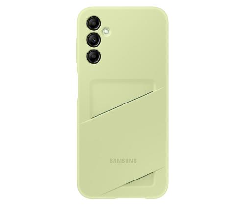 Samsung Card Slot Cover, Galaxy A14, kaarditaskuga, heleroheline - Ümbris