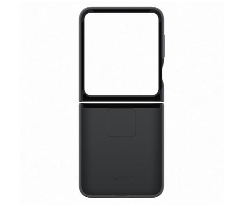 Samsung Silicone case, Galaxy Flip7 FE, must - Silikoonümbris